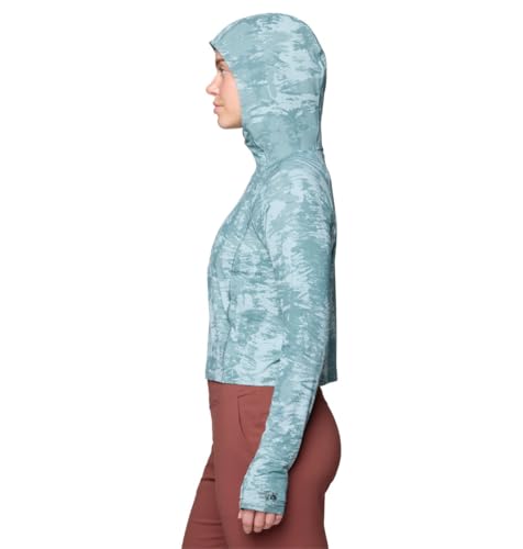 Mountain Hardwear Women's Crater Lake Half Zip Crop Hoody3