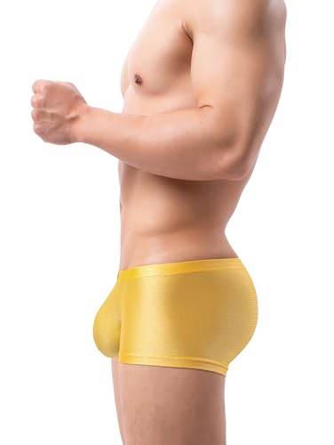 iKingsky Men's Bulge Boxer Briefs High Stretch Shorts Underwear Low Rise Trunk Under Panties for Men2