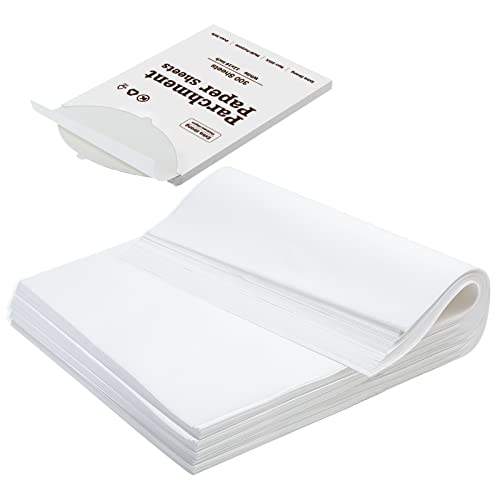 Katbite 300 Pcs Parchment Paper Baking Sheets, 12x16 Inch, Heavy Duty