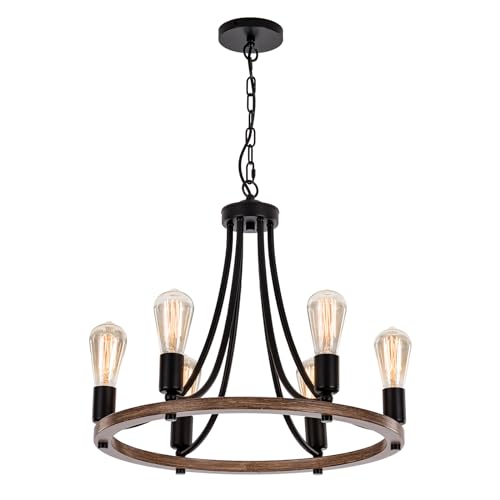 Lustre noir de salon pour éclairer un grand espace sombre avec style