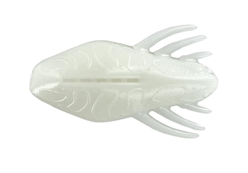 Big Bite Baits 2.5" Best Skipper Ever / 8 Pack/White