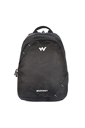 35 L Bravo 1 Jacquard Black Casual 3 Compartment Backpack (12289_Jacquard_Black, H x W x D : 18x12.5x9.5 inches)-image-2