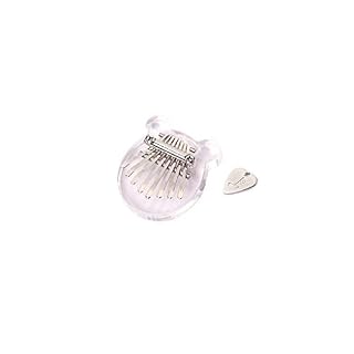 Alnicov Mini kalimba à 8 touches en acrylique transparent pour débutants, enfants, adultes et professionnels en forme d… - Les Beatles, Paul McCartney, John Lennon, RIngo Starr, George Harrison Alnicov Mini kalimba à 8 touches en acrylique transparent pour débutants, enfants, adultes et professionnels en forme d… – Image 3