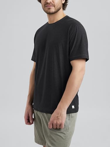 ODODOS Men's Performance T-Shirt - Stratum Tech Tee, Ultra Soft Moisture Wicking UPF 50+ Fitness Shirts - The Ascent Series2