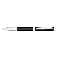 Sheaffer 100 Rollerball Pen, Black Lacquer/Chrome Plate