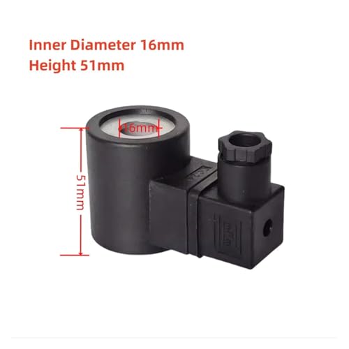 Bobine solénoïde hydraulique 16mm x 51mm à haute dissipation thermique - 3