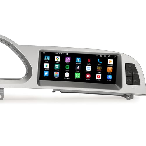 Erisin 8,8" Android 13 Bilradio för Audi A6 med GPS & Carplay