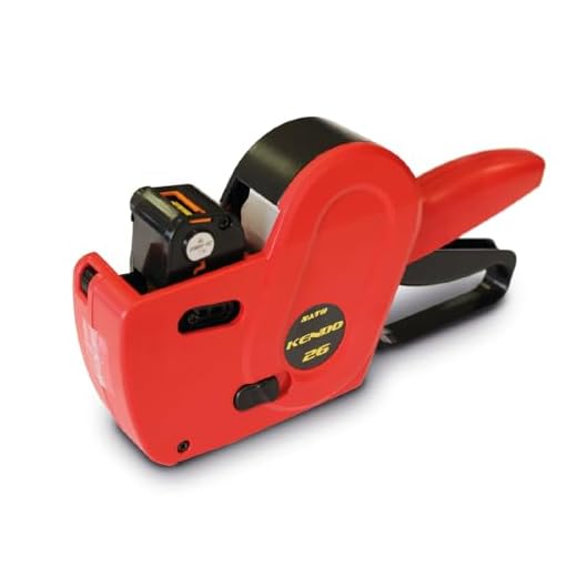 Maquina para poner lote y fecha de caducidad 4 Flojim Máquina Etiquetadora Kendo 26-1 Linea, de Sato. 6 Digitos, Etiquetas 26x12mm.