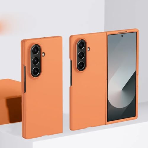 Étui Samsung Z Fold 4 orange bonbon pour sublimer vos sorties