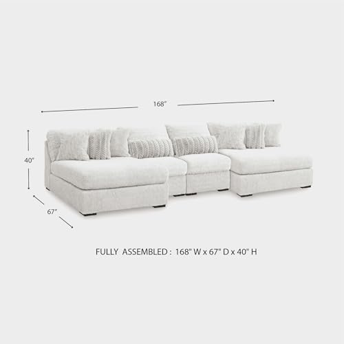 Image of Signature Design by Ashley Modular Sectional Couch with Chaise