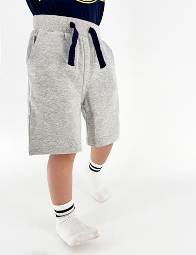 Bumeex Boys 2pk Cotton French Terry Casual Shorts4