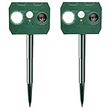 【Portátil y fácil de usar】Simplemente use el palo incluido para empujar el elemento disuasorio para gatos hacia el suelo (recomendado bajo la luz solar directa). Es una herramienta perfecta para usar en el jardín, el patio, el garaje, el ático, el porche, el jardín, la granja, el estanque, etc. Además, es portátil para llevar a su campamento para alejarse de los perros callejeros, gatos y plagas una molestia.