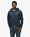 Superdry Men's Essential Logo Pullover Hoodie, Stormy Weather Blue, M