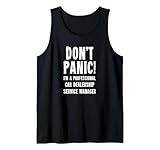 Service Manager für Autohäuser Tank Top