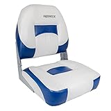 Waterside Captain Premium Bootssitz Highback blau/weiß