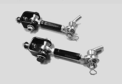 Ubersweet® Steinjäger 1997-2006 Wrangler TJ Sway Bar End Link Kit, Front 4 Inch Lift