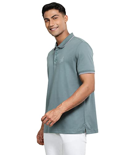 Jockey 3911 Men's Super Combed Cotton Rich Solid Half Sleeve Polo T-Shirt