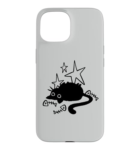 Fish Bones Stargazing Y2K 90�N�� �ӑĂȂۂ������L �g���L���b�g �X�}�z�P�[�X iPhone 15 �p