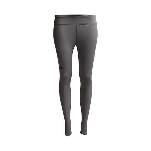 SITKA Women’s Core Midweight Bottom – Quick-Dry, Midweight Comfort Stretch Fleece Leggings with Polygiene® Odor Control, High-Rise Waist for Fall Hunting, Woodsmoke, M