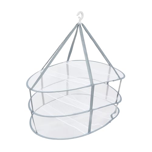 Hemobllo Tendedero Plegable Multifuncional de para Secado Plano de Ropa y Calcetines Ahorro de Espacio para Balcón y Hogar