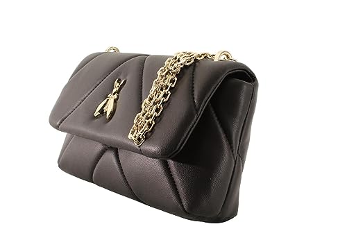 Patrizia Pepe Fly Borsa A Tracolla In Pelle Imbottita 25 Cm
