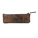 Hide & Drink, Durable Leather Pencil Pouch, Pen Case, Work Accessories, Student & Professionals Essentials, Handmade Includes 101 Year Warranty :: Bourbon Brown