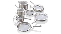Ninja Everclad Commercial Grade Stainless Steel Cookware 7 Piece Set