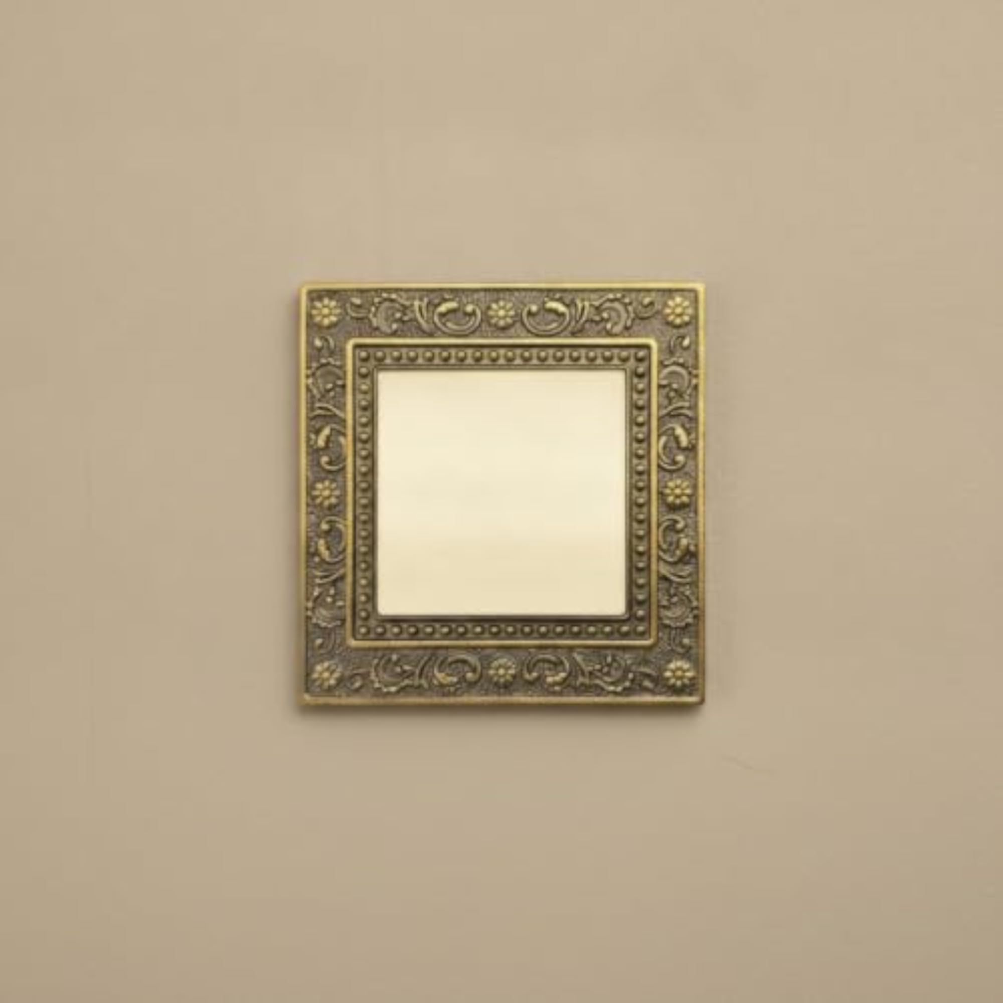 Ornate Blank Wall Panel Retro Blank Faceplate