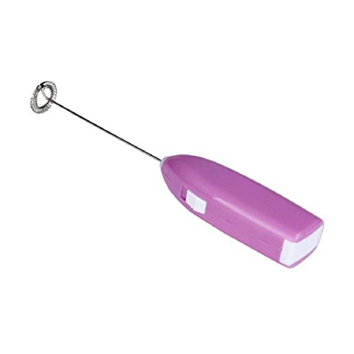 Orangeskycn Stainless Steel Whisks,Orangesky Electric mixer Silicone handle, Milk & Egg Beater Blender, Kitchen Utensils for Blending (Purple)