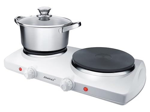 Double plaque de cuisson Steba pour cuisiner partout en vacances
