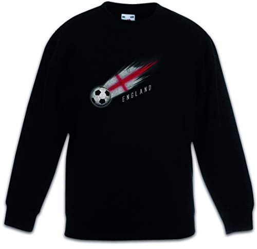 Sweat England Football enfant haut de gamme Urban Backwoods noir