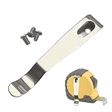 usefulbeauty Clip de Bolsillo metálico | Reemplazo de Enganche para cinturón de Herramienta Reforzada | Hebilla metálica para Caminar, Senderismo, Escalada, pícnic