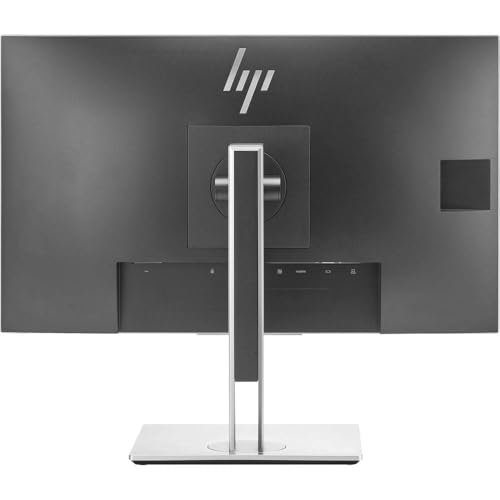 Image of HP EliteDisplay E273 27 Inch LED Backlit Monitor, 2-Pack Bundle with Fully Adjustable Desk Mount Monitor Stand