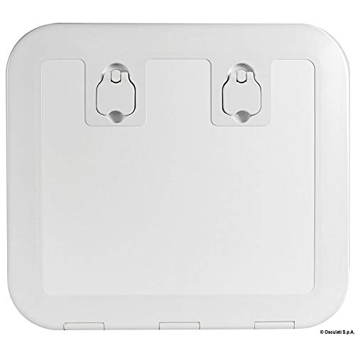 Trappe d'inspection à ras marine OSCULATI RAL 9010 finition flush haut de gamme