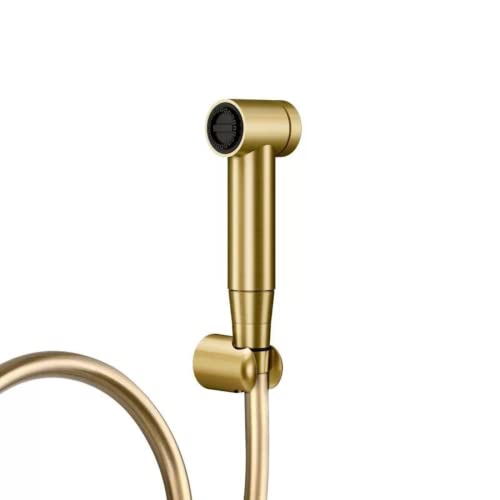 Ducha Higiênica com Registro e Derivação New Edge Ouro Escovado - Docol