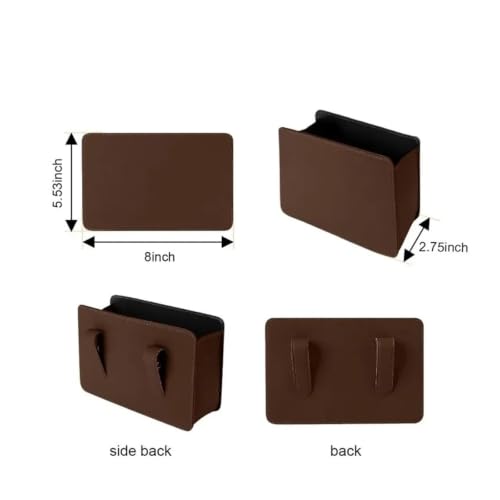Bote basura universal para coche e interior impermeable marrón 7