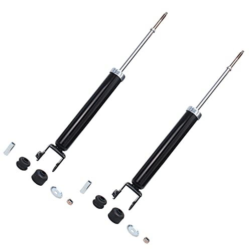 Image of Detroit Axle - Pair Rear Shock Absorbers for 2004-2008 Nissan Maxima 2 Complete Shock Absorbers Assembly 2005 2006 2007 Replacement