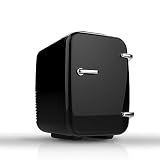 Mini frigorifero da 4 litri per auto da casa, muto, piccolo frigorifero portatile per esterni, frigorifero per auto,Black