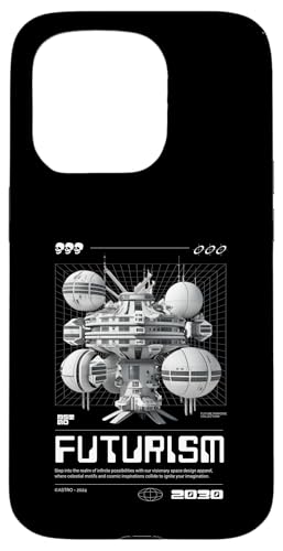 Coque iPhone 15 Pro Future 2030 finition premium station spatiale