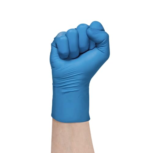 UNIGLOVES Luva Nitrílica Azul Para Proteção Química Safetec (Sem Pó) Unigloves® - P - 100 Unidades