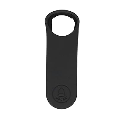 Compatible with Doorbell Silicone Case, Cover with Design,Protective Accessories for Enhanced (Black)