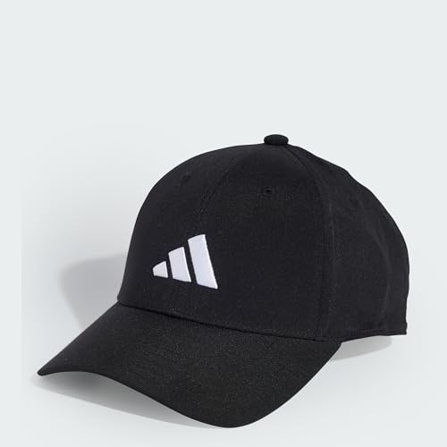 adidas Unisex Bball Lt Emb New Logo Hat, Black/White, XXS-XS 5