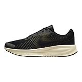 Nike Men's Run Defy Road Running Shoes, Black/Black-Dark Hazel-Light Khaki, 9