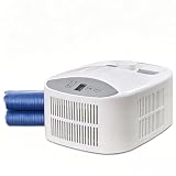 COOLING INSTANT: El riego de agua a través de tuberías internas reduce la temperatura de contacto para ayudar a los durmientes calientes a mantenerse cómodos y disfrutar de noches reparadoras durante