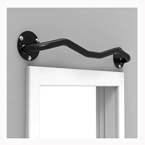 Pull Up Bar Naścienny stalowy drążek do podciągania, Home office siłownia ramię trening siłowy poziomy drążek, bezpieczny i stabilny/łatwy w instalacji