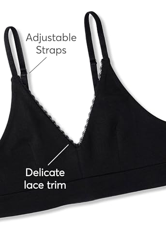 Image of Pact Women's Organic Cotton Pretty Plunge Bralette