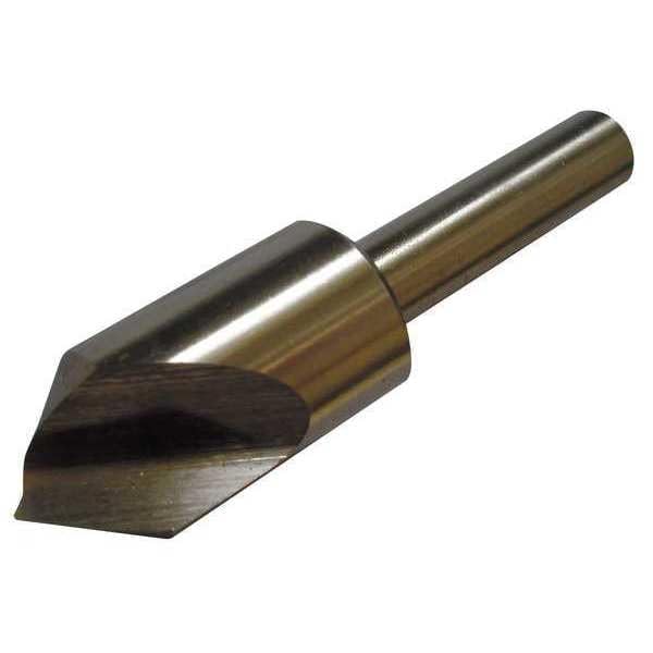 Countersink, 1 Fl, 82 Deg, 1 1/4, Hss