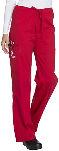 Cherokee Men & Women Scrubs Pant Workwear Core Stretch Drawstring Cargo 4043