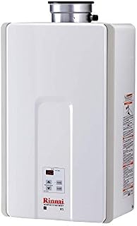 Rinnai V75iN High Efficiency Tankless Hot Water Heater, 7.5 GPM - Natural Gas: