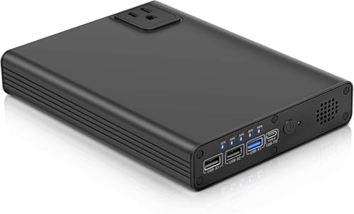 EWEMOSI ポータブル電源 129Wh/36000mAh AC出力対応 120W（max） PD 60W 急速充電対応 大容量 モバイルバッテリー 車中泊 緊急・災害時バックアップ用電源 MacBook/ノートパソコン